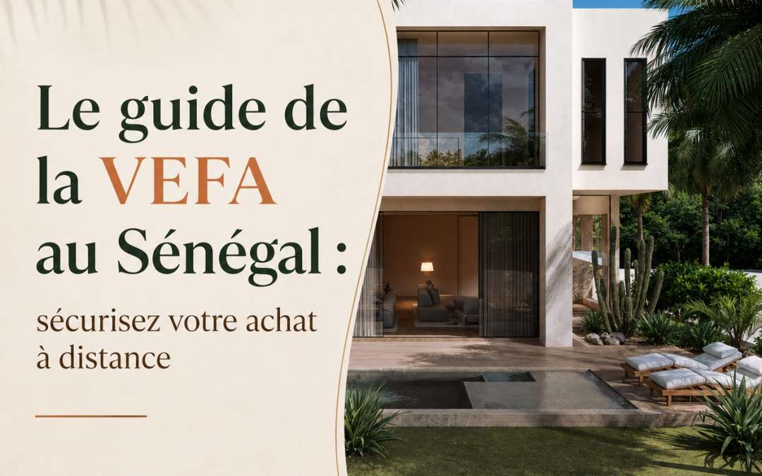 Le guide de la VEFA au Sénégal : sécurisez votre achat à distance